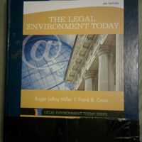 Manual Solution The Legal Environment Today 8 by Roger LeRoy Miller, Frank B. Cross