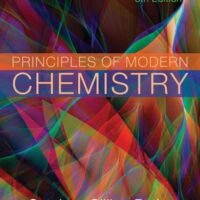 Manual Solution for Principles of Modern Chemistry 8 by David W. Oxtoby, H. Pat Gillis, Laurie J. Butler
