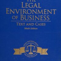 Manual Solutions for The Legal Environment of Business: Text and Cases 9 by Frank B. Cross, Roger LeRoy Miller