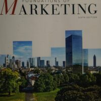 Manual Solution for Foundations of Marketing 6 by William M. Pride, O. C. Ferrell