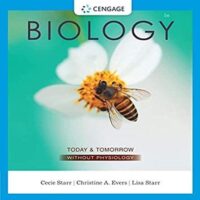 Full Download Manual Solution for Biology Today and Tomorrow without Physiology 5 by Cecie Starr, Christine Evers, Lisa Starr