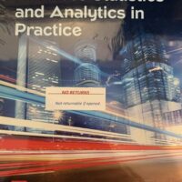 Full Download Manual Solution Business Statistics and Analytics in Practice 9 by Bruce Bowerman, Anne M. Drougas, William M. Duckworth, Amy G. Froelich, Ruth M. Hummel, Kyle B. Moninger, Patrick J. Schur