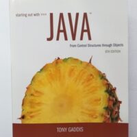 Manual Solution Starting Out with Java: From Control Structures through Objects (6th Edition) 6 by Tony Gaddis