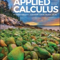 Full Download Manual Solution for Applied Calculus, Enhanced eText 7 by Deborah Hughes-Hallett, Andrew M. Gleason, Daniel E. Flath, Patti Frazer Lock, Et al.