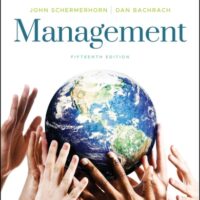 Manual Solutions for Management 15 by Schermerhorn, John R., Jr., Daniel G. Bachrach