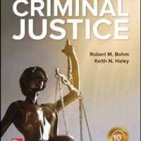 Manual Solutions for Introduction to Criminal Justice 10 by