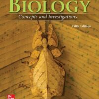 Manual Solutions for Biology: Concepts and Investigations 5 by Mariëlle Hoefnagels