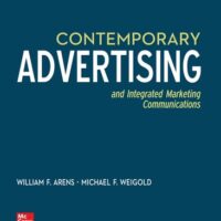 Full Download Test Bank Contemporary Advertising 16 by William Arens, Michael Weigold