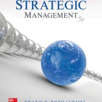 Manual Solution for Strategic Management 5 by Frank Rothaermel