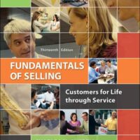 Full Download Manual Solution for Fundamentals of Selling: Customers for Life through Service 13 by Charles Futrell