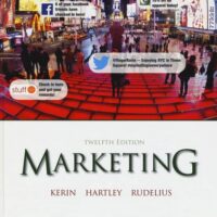 Manual Solution for Marketing 12 by Roger Kerin, Steven Hartley, William Rudelius