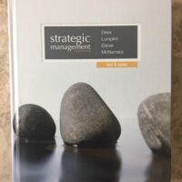 Full Download Test Bank Strategic Management: Text and Cases 7 by Gregory Dess, G.T. Lumpkin (Tom), Alan Eisner, Gerry McNamara