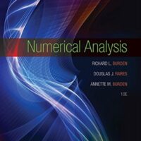 Full Download Manual Solution for Numerical Analysis 10 by Richard L. Burden, J. Douglas Faires, Annette M. Burden