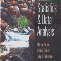 Manual Solution for Introduction to Statistics and Data Analysis 5 by Roxy Peck, Chris Olsen, Jay L. Devore