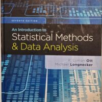 Full Download Manual Solution for An Introduction to Statistical Methods and Data Analysis 7 by R. Lyman Ott, Micheal T. Longnecker