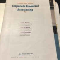 Full Download Manual Solution Corporate Financial Accounting 12 by Carl S. Warren, James M. Reeve, Jonathan Duchac