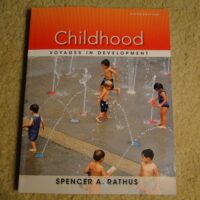 Full Download Manual Solution Childhood: Voyages in Development 5 by Spencer A. Rathus