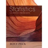 Manual Solutions for Preliminary Edition of Statistics: Learning from Data (Book Only) 1 by Roxy Peck