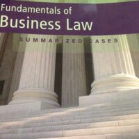 Full Download Test Bank Cengage Advantage Books: Fundamentals of Business Law: Summarized Cases 9 by Roger LeRoy Miller