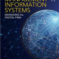 Manual Solutions for Management Information Systems: Managing the Digital Firm 17 by Kenneth C. Laudon, Jane P. Laudon