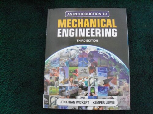 Full Download Manual Solution for An Introduction to Mechanical Engineering 3 by Jonathan Wickert, Kemper Lewis