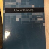 Manual Solutions for Law for Business 12 by A. James Barnes, Terry M. Dworkin, Eric Richards