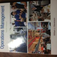 Manual Solution for Operations Management 12 by William J Stevenson