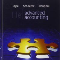 Full Download Manual Solution Advanced Accounting 11 by Joe Ben Hoyle, Thomas Schaefer, Timothy Doupnik