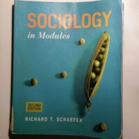 Manual Solutions for Sociology in Modules 2 by Richard T. Schaefer