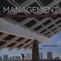 Manual Solutions for Management; Leading and Collaborating in a Competitive World 3206th by aa