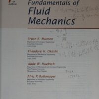 Manual Solutions for Fundamentals of Fluid Mechanics 7 by Bruce R. Munson, Alric P. Rothmayer, Theodore H. Okiishi, Wade W. Huebsch