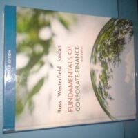 Manual Solution for Fundamentals of Corporate Finance Standard Edition (McGraw-Hill/Irwin Series in Finance, Insurance, and Real Estate) 10 by Stephen Ross, Randolph Westerfield, Bradford Jordan