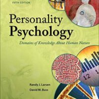 Manual Solution for Personality Psychology: Domains of Knowledge About Human Nature 5 by Randy Larsen, David Buss