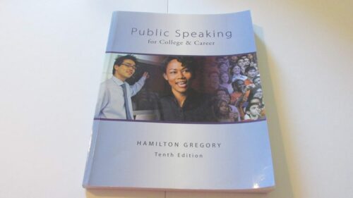 Full Download Manual Solution for Public Speaking for College & Career, 10th Edition 10 by Hamilton Gregory