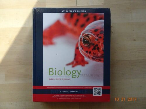 Full Download Manual Solution for Biology: The Dynamic Science 4 by Peter J. Russell, Paul E. Hertz, Beverly McMillan