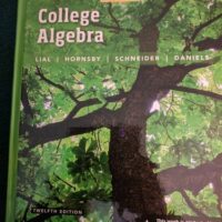 Full Download Manual Solution College Algebra (2-downloads) 12 by Margaret L. Lial, John Hornsby, David I. Schneider, Callie Daniels
