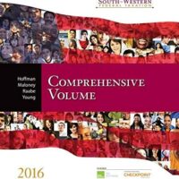 Manual Solutions for South-Western Federal Taxation 2016: Comprehensive Volume Comprehensive, Student by James H. Boyd