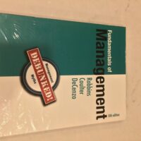 Full Download Manual Solution for Fundamentals of Management: Essential Concepts and Applications 10 by Stephen Robbins, Mary Coulter, David De Cenzo