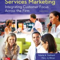 Manual Solution Services Marketing: Integrating Customer Focus Across the Firm 7 by Valarie A. Zeithaml, Mary Jo Bitner, Dwayne Gremler