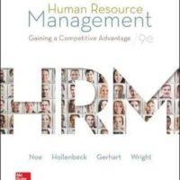 Manual Solution for Human Resource Management 9 by Raymond Noe, John Hollenbeck, Barry Gerhart, Patrick Wright