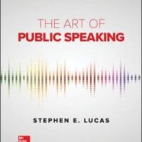 Manual Solution The Art of Public Speaking (International Edition) 13 by Stephen Lucas