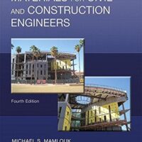 Manual Solution Materials for Civil and Construction Engineers 4 by Michael Mamlouk, John Zaniewski