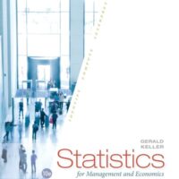 Full Download Manual Solution Statistics for Management and Economics, Abbreviated 10 by Gerald Keller