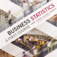Full Download Manual Solution for Business Statistics: A First Course, Second Canadian Edition (2nd Edition) 2 by Norean Sharpe