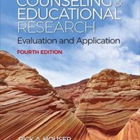 Manual Solutions for Counseling and Educational Research: Evaluation and Application 4 by Rick A. Houser