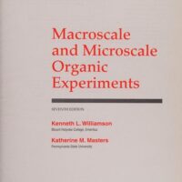 Full Download Manual Solution for Macroscale and Microscale Organic Experiments 7 by Kenneth L. Williamson, Katherine M. Masters