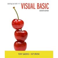 Full Download Manual Solution Starting Out With Visual Basic 7 by Tony Gaddis, Kip Irvine