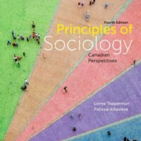 Manual Solution Principles of Sociology: Canadian Perspectives 4 by