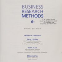 Full Download Manual Solution for Business Research Methods (with Qualtrics Printed Access Card) 9 by William G. Zikmund, Barry J. Babin, Jon C. Carr, Mitch Griffin