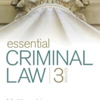 Full Download Test Bank Essential Criminal Law 3 by Matthew Lippman